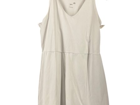 Athletic Dress By Gapfit In White, Size: L Online Sale