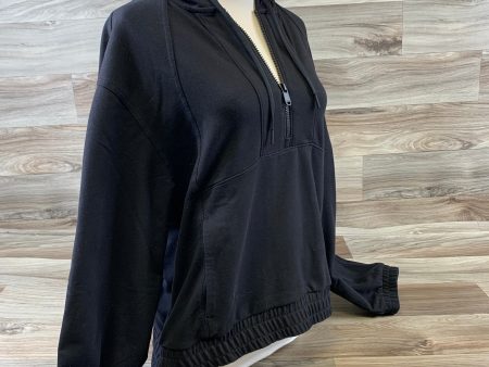 Athletic Top Long Sleeve Hoodie By Athleta In Black, Size: S For Sale