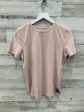 Athletic Top Short Sleeve By Lululemon In Pink, Size: S For Cheap