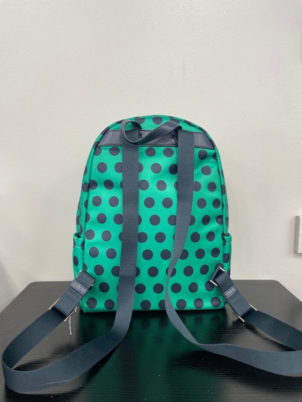 Backpack Designer By Kate Spade In Polkadot Pattern, Size:Large on Sale