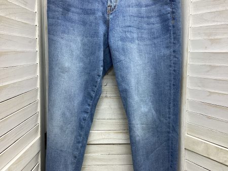 Jeans Boyfriend By Old Navy In Blue Denim, Size: 12 Supply