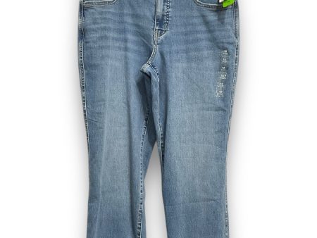 Jeans Straight By Maurices In Blue Denim, Size: 12 on Sale