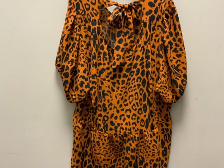 Top Short Sleeve By Lane Bryant In Animal Print, Size: 4x on Sale