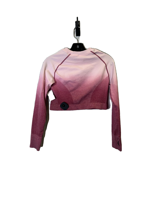 Athletic Top Long Sleeve Crewneck By Fashion Nova In Pink, Size: L Online Hot Sale