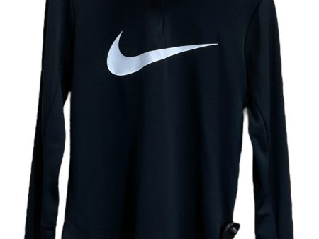 Athletic Sweatshirt Collar By Nike In Black, Size: M Fashion