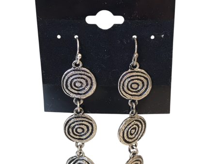 Earrings Dangle Drop In Silver For Cheap