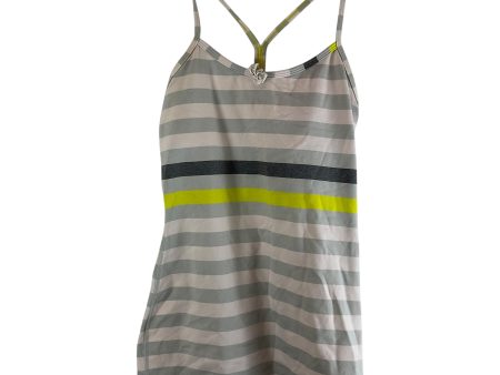 Athletic Tank Top By Lululemon In Grey, Size: 6 Cheap