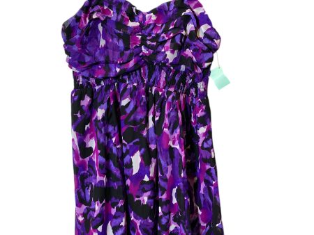 Dress Party Short By Snap In Purple, Size: L Cheap