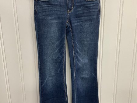 Jeans Boot Cut By White House Black Market In Blue Denim, Size:00P Online Sale