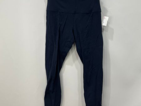 Athletic Leggings By Lululemon In Navy, Size: 8 Online now