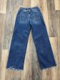 Jeans Straight By Vervet In Blue Denim, Size: 8 For Discount