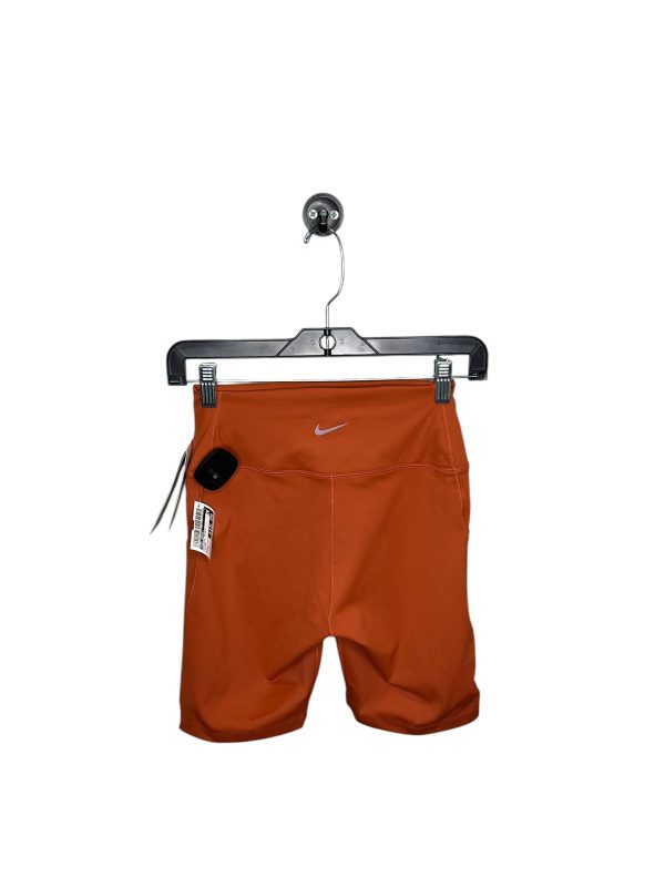 Athletic Shorts By Nike Apparel In Orange, Size: M Cheap