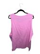 Athletic Tank Top By Nike Apparel In Pink, Size: 1x Discount