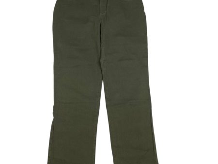 Jeans Straight By Gloria Vanderbilt In Green Denim, Size: 14 Hot on Sale