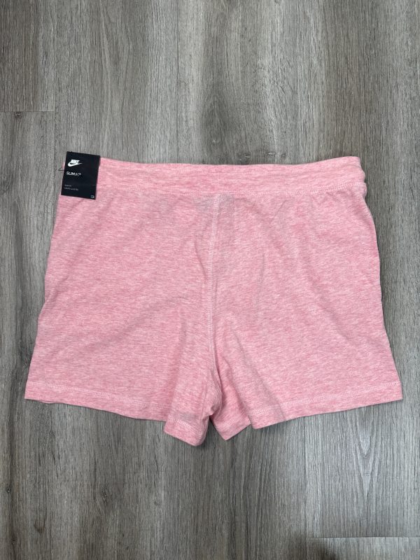 Athletic Shorts By Nike Apparel In Pink, Size: L Supply