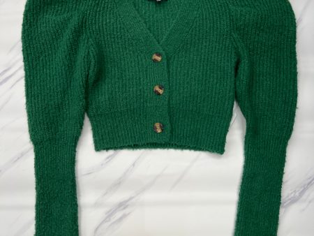 Sweater Cardigan By Cmc In Green, Size: S For Cheap