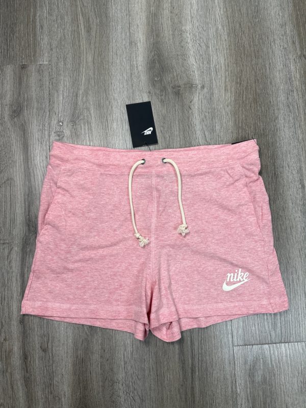 Athletic Shorts By Nike Apparel In Pink, Size: L Supply