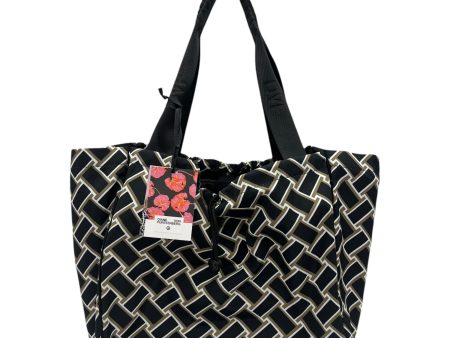 Tote By Clothes Mentor In Black & Green, Size:Medium Discount