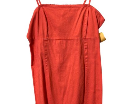 Dress Casual Short By Cmc In Orange, Size: Xl Online Sale