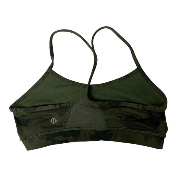 Athletic Bra By Lululemon In Green, Size: M on Sale