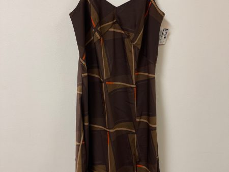 Dress Casual Midi By Banana Republic In Brown, Size: Xs Online