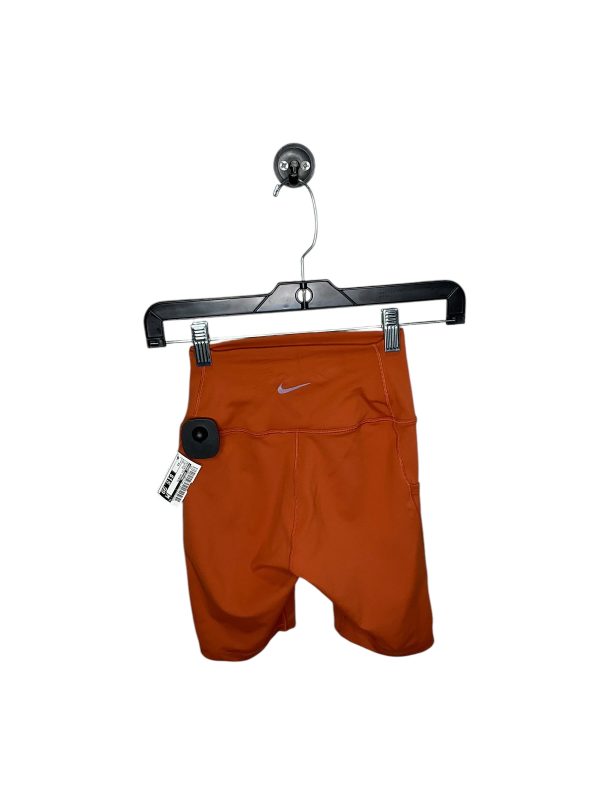 Athletic Shorts By Nike Apparel In Orange, Size: Xs Online Hot Sale