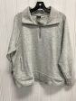 Athletic Sweatshirt Collar By Nike Apparel In Grey, Size: L For Cheap