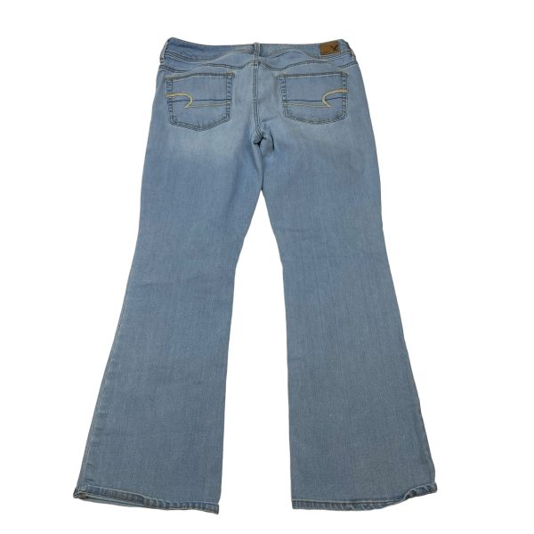 Blue Denim Jeans Flared American Eagle, Size 12 Hot on Sale