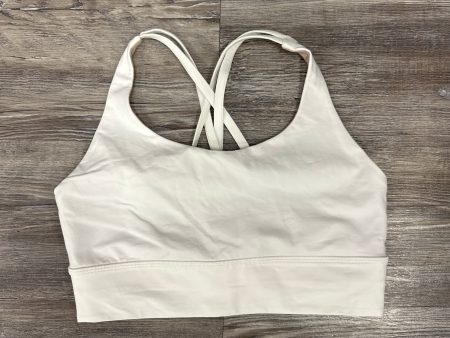 Athletic Bra By Lululemon In White, Size: 8 Hot on Sale