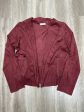 Cardigan By BAGATELLE In Maroon, Size: M Sale