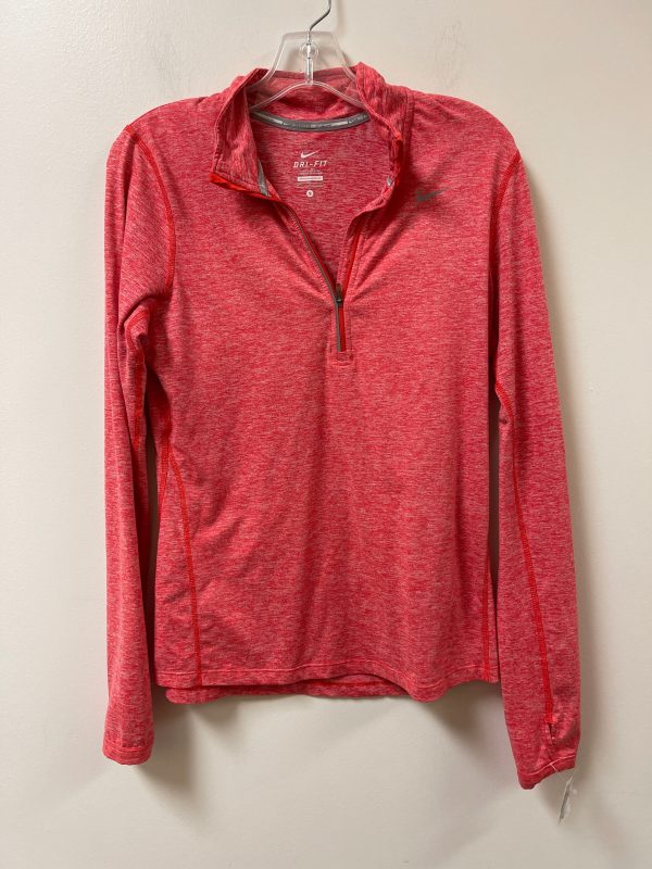 Athletic Sweatshirt Collar By Nike In Orange, Size: S Online Hot Sale