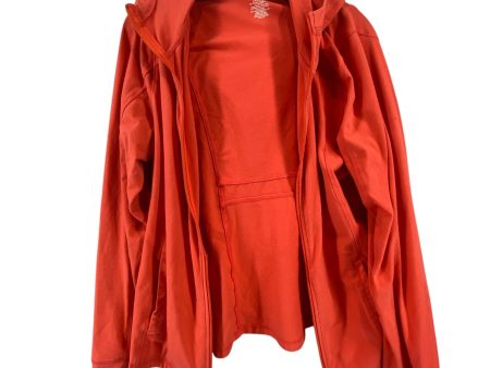 Athletic Jacket By Tek Gear In Coral, Size: Xl Sale