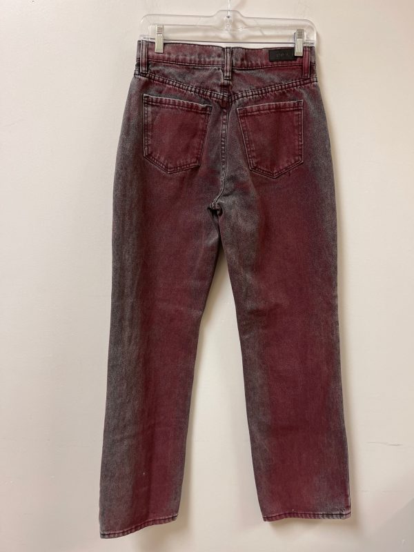 Jeans Boyfriend By Clothes Mentor In Red, Size: 4 Cheap