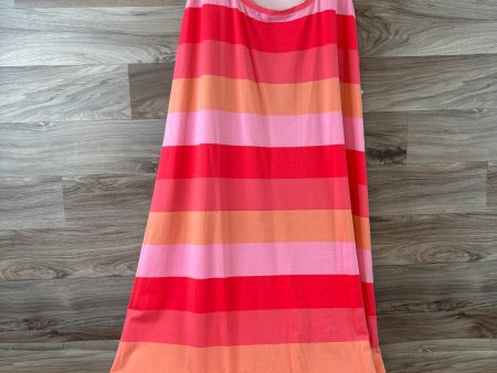 Dress Casual Maxi By Isaac Mizrahi Live Qvc In Multi-colored, Size: 3x Sale