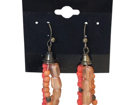 Earrings Dangle Drop By Chicos In Orange Fashion