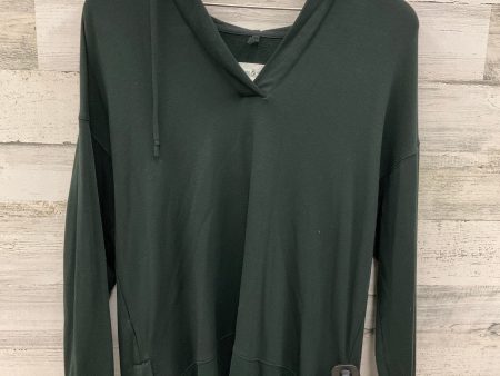 Athletic Top Long Sleeve Hoodie By Lou And Grey In Green, Size: S Fashion