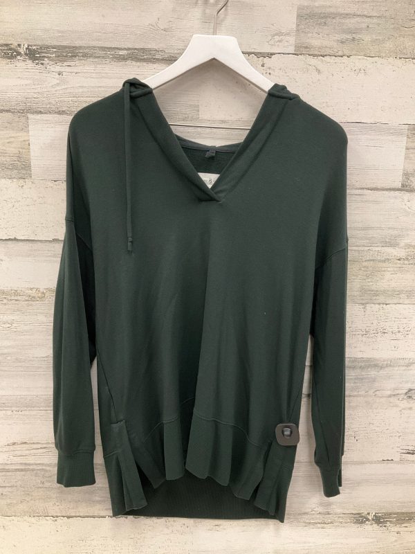 Athletic Top Long Sleeve Hoodie By Lou And Grey In Green, Size: S Fashion