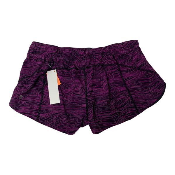 Athletic Shorts By Lululemon In Purple, Size: M For Cheap