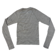 Athletic Top Long Sleeve Crewneck By Lululemon In Black & White, Size: S on Sale