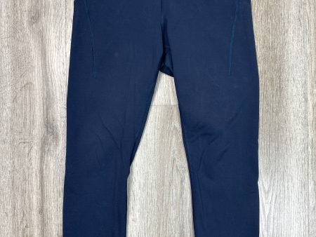 Athletic Leggings By Lululemon In Blue, Size: M For Discount