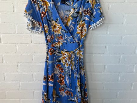 Dress Casual Short By French Connection In Blue, Size: S For Cheap