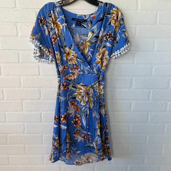 Dress Casual Short By French Connection In Blue, Size: S For Cheap