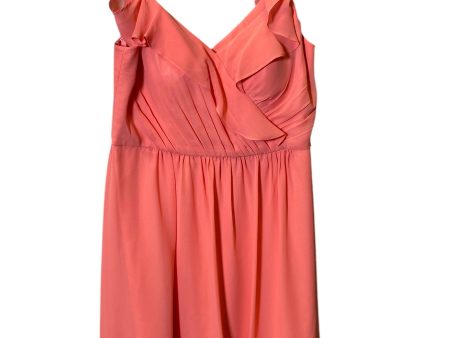 Dress Party Short By Clothes Mentor In Peach, Size: Xl For Sale