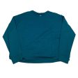 Athletic Top Long Sleeve Crewneck By Zelos In Green, Size: Xl For Discount