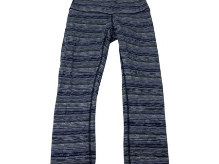 Athletic Leggings Capris By Lululemon In Blue, Size: S Discount