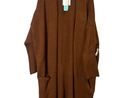 Sweater Cardigan By Bb Dakota In Brown, Size: 3x Online