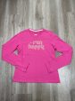 Athletic Top Long Sleeve Crewneck By Brooks In Pink, Size: M For Sale