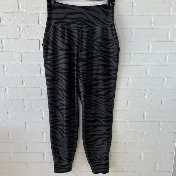 Athletic Pants By Old Navy In Black & Grey, Size: 8 For Sale