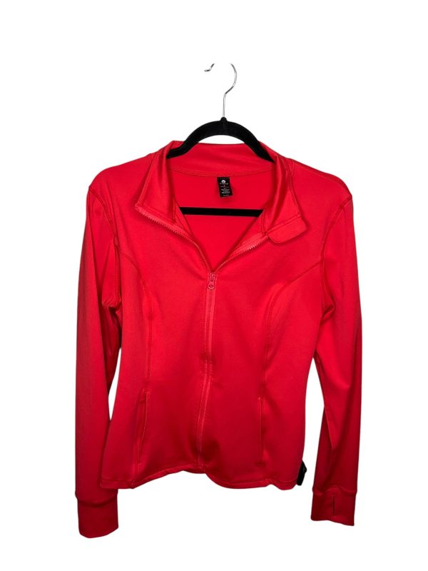 Athletic Jacket By Velocity In Red, Size: L Cheap