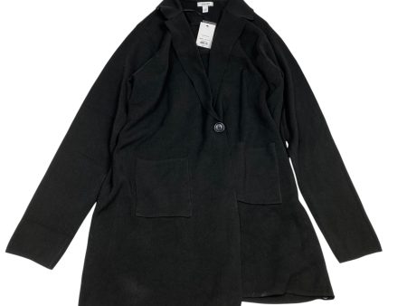 Cardigan By Nine West In Black, Size: Xxl Online Sale